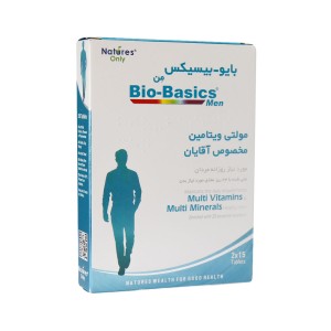 قرص مولتی ویتامین بایوبیسیکس من نیچرز اونلی30 عددی