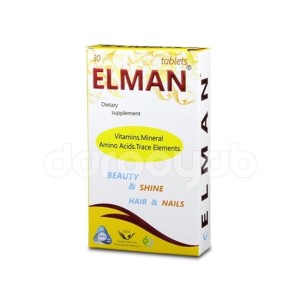 قرص تقویت کننده مو، ناخن و پوست المان سیمرغ دارو عطار 30 عددی