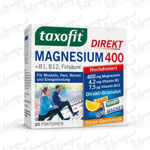 ساشه منیزیم دایرکت 400 تاکسوفیت 20 عددی