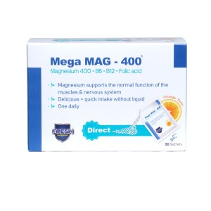 ساشه منیزیم 400 مگا مگ 30 عددی