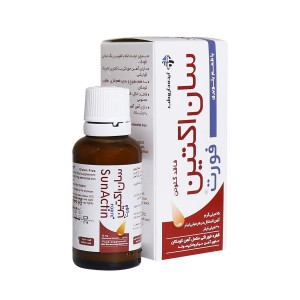 قطره آهن سان اکتین فورت ایده دارو طب 30 میلی لیتر بلوبری