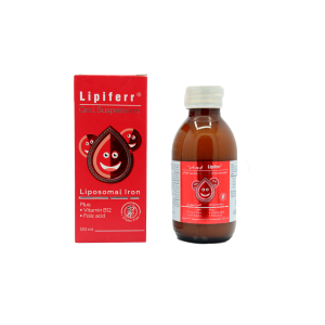شربت آهن لیپوزومال لیپیفر کیمیا کالای رازی 120 میلی لیتر