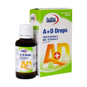 قطره خوراکی آ د یوروویتال 30 میلی لیتر