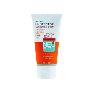 نئودرم ضد آفتاب بي رنگ spf50