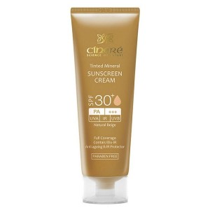 کرم ضد آفتاب رنگی سینره SPF50 شماره 1