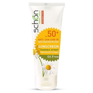 کرم ضد آفتاب بی رنگ مناسب پوست خشک تا نرمال +SPF50 شون