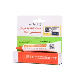 ژل تخصصی درمان انواع اسکار استراتادرم استرات فارما 10گرم