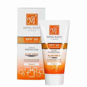 کرم ضد آفتاب رنگی SPF30 پوست خشک و  نرمال مای 50 میلی لیتر