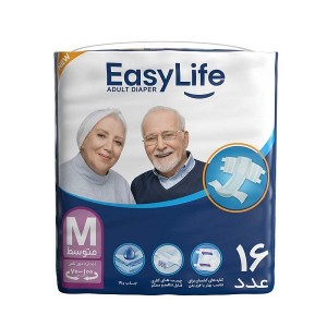 پوشینه بزرگسال چسبی ایزی لایف سایز متوسط