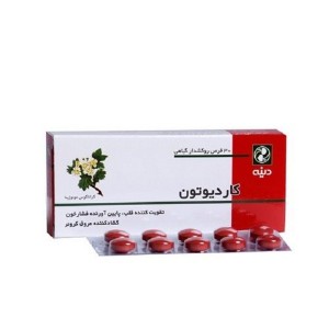 قرص روکش دار گیاهی ونوویتال دینه ۳۰ عددی