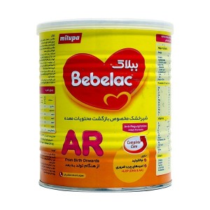شیر خشک ببلاک ای آر میلوپا مخصوص رفلاکس ۴۰۰ گرم