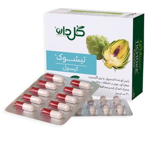 کپسول تیشوک گل دارو 30 عددی