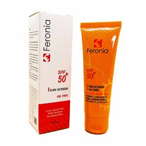 ضدآفتاب فاقد چربی رنگ روشن SPF 50 فرونیا 50 میلی لیتر