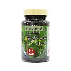 قرص چای سبز کام گرین 100 عددی