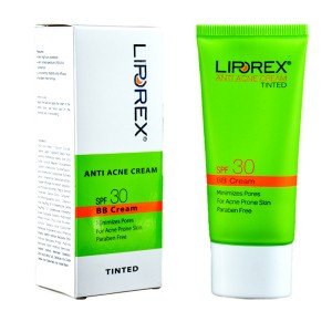 کرم ضد جوش رنگی ب ب SPF 30 لیپورکس 30 میلی لیتر