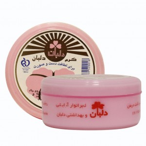 کرم مرطوب کننده دست و صورت دلبان 180 میلی لیتر
