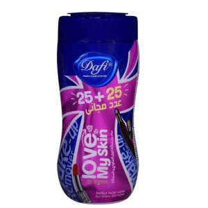 دستمال مرطوب پاک کننده آرایش دافی 25+25 عددی