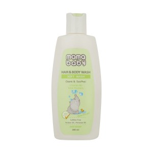 شامپو سر و بدن نوزاد ماما بیبی مدل Soft Wash حجم 200 میلی لیتر