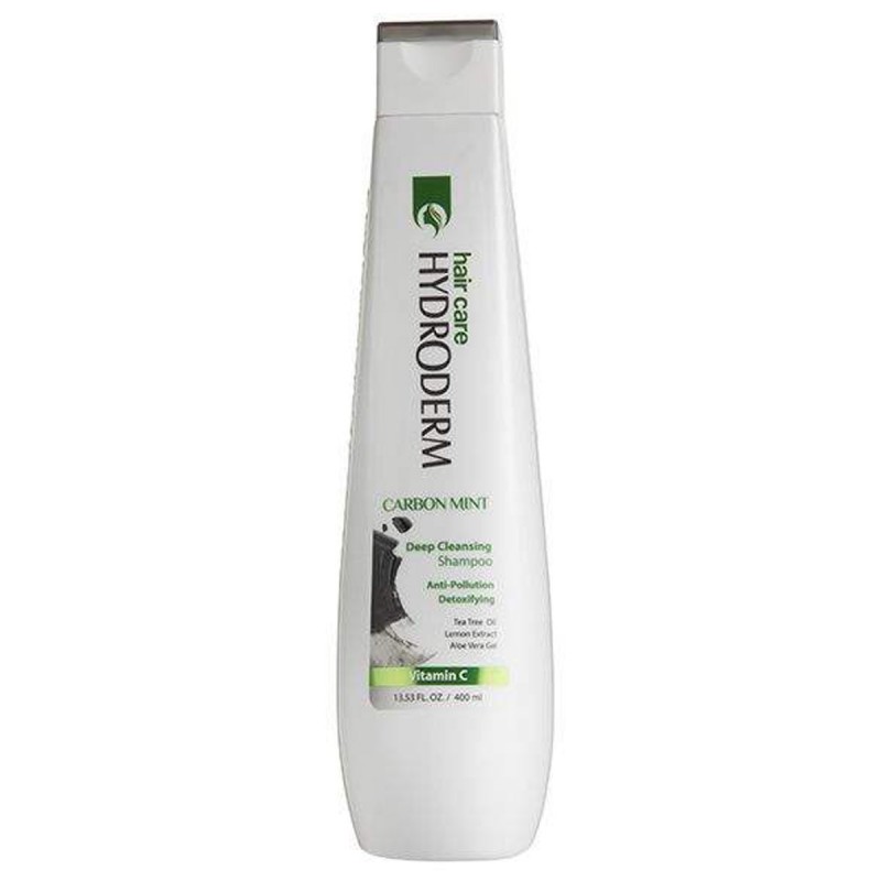 هيدرودرم شامپو سر پاک کننده قوي مو زغال نعناع 250ميل - تصویر 1
