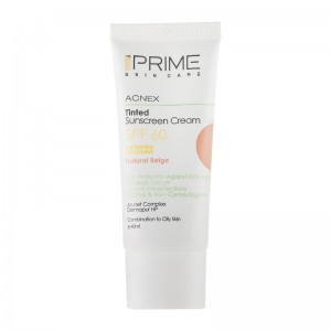 ضدآفتاب بی‌رنگ پریم SPF60 مدل Oil Free مناسب پوست چرب حجم 40 میل