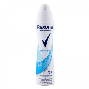 اسپری ضد تعریق رکسونا مدل Cotton dry مناسب بانوان حجم 200 میل
