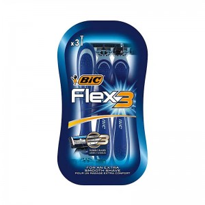 خود تراش مردانه بيک مدل Flex3 بسته 3 عددی
