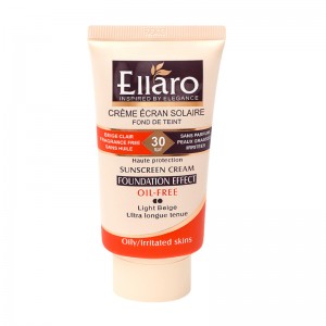 کرم ضدآفتاب الارو SPF30 بژطبيعی مناسب پوست چرب‌ حجم 40 میل