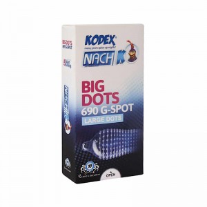 کاندوم کدکس مدل Big Dots بسته 3 عددی