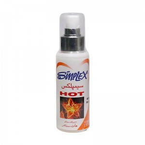 ژل لوبریکانت سیمپلکس مدل hot حجم 100 میل