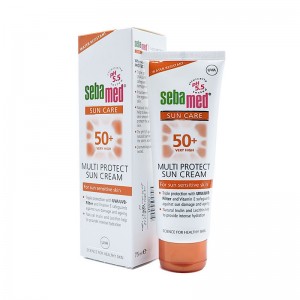 کرم ضد آفتاب چند منظوره سبامد SPF50 حجم 75 میل