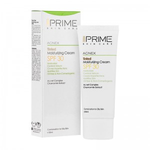 کرم مرطوب کننده رنگی پریم SPF30 مدل Acnex حجم 50 میل
