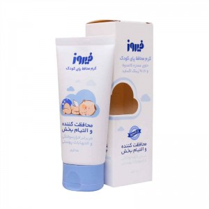کرم محافظ پای کودک فیروز حاوی زینک اکساید 65 گرم
