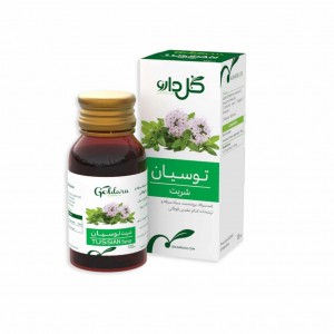 شربت سینه توسیان اطفال گل دارو60 میلی لیتر