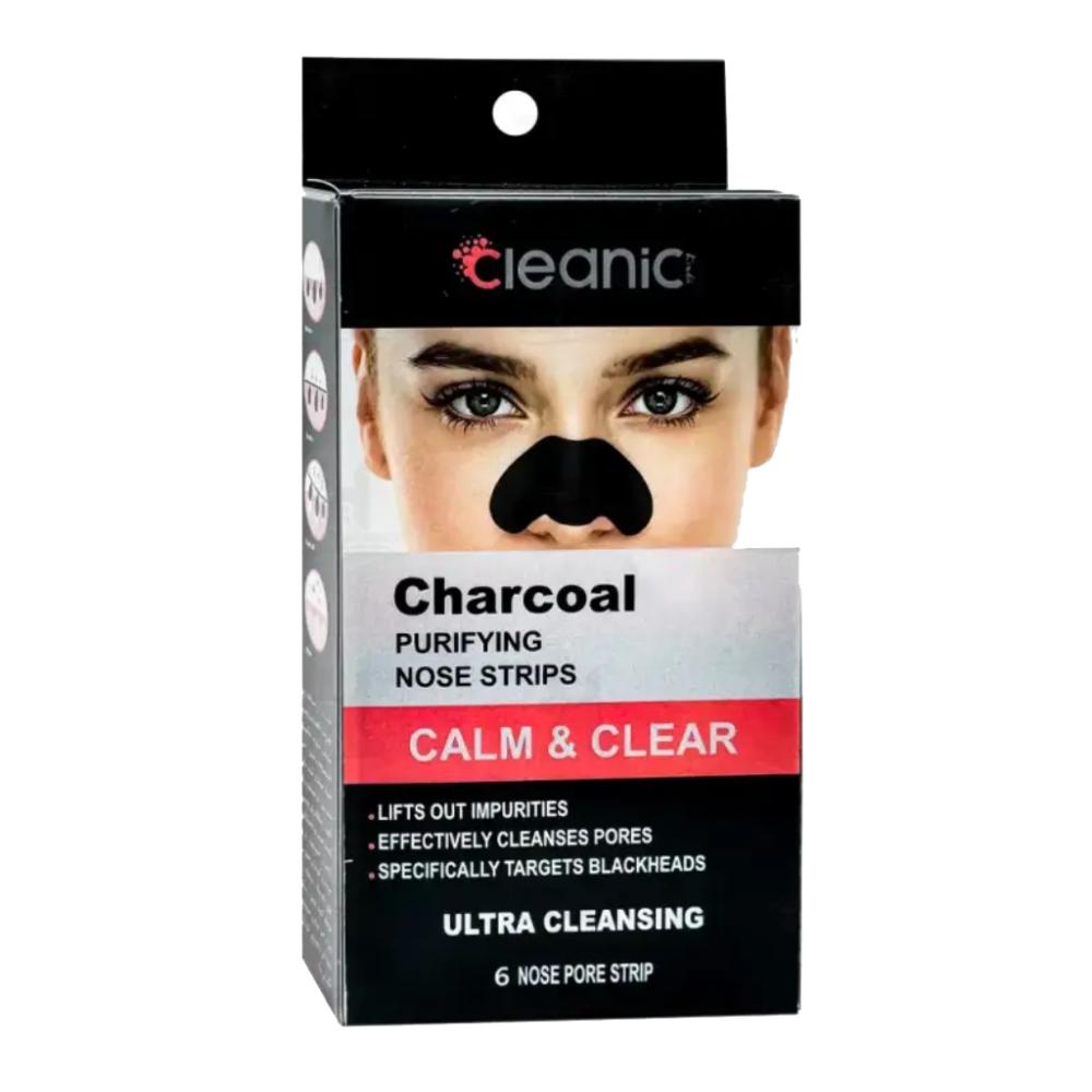 چسب پاک کننده بینی کلینیک کیندی مدل Charcoal 6 عدد - تصویر 1