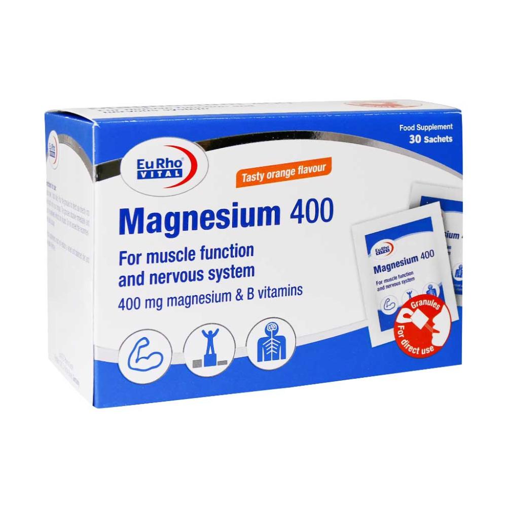 ساشه منیزیم یوروویتال 30 عدد - تصویر 1