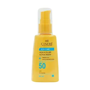 ضد آفتاب آکوا فلوئید پوست چرب سینره SPF50