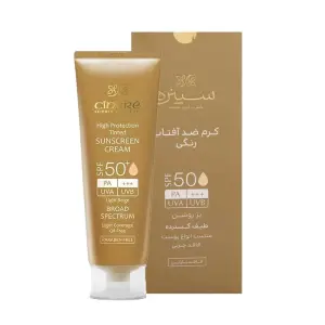سينره ضدآفتاب فاقدچربي بژروشن طيف گسترده اس پي اف50 کد 3111