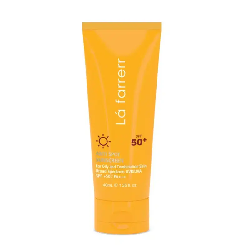 کرم ضد آفتاب SPF50 پوست چرب لافارر ضد لک و بی رنگ 40 میلی لیتر - تصویر 2