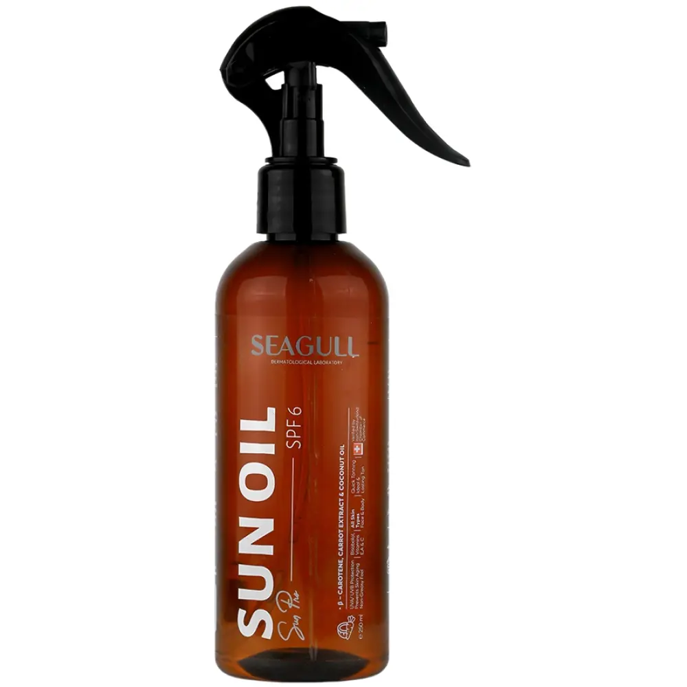 روغن برنزه کننده و ویتامینه سی گل SPF6 - تصویر 1