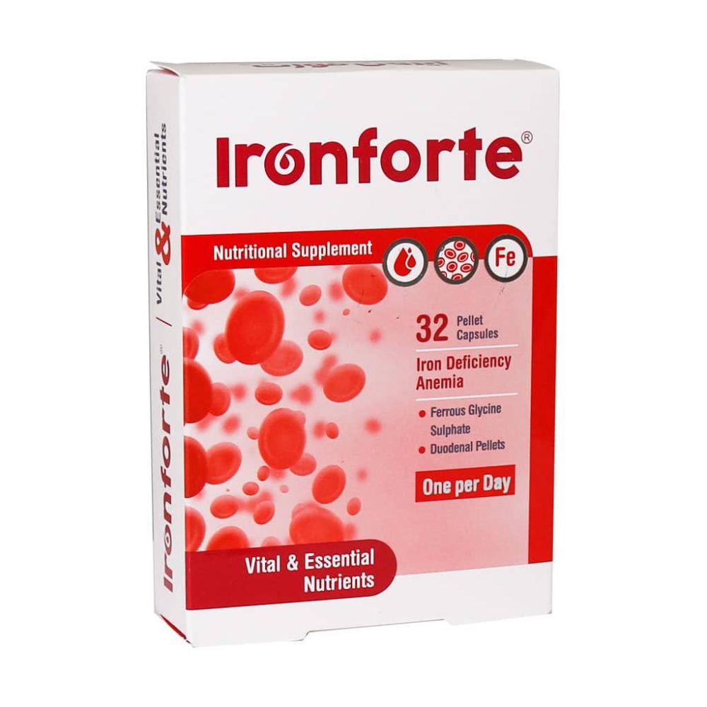 کپسول آیرون فورت آرین سلامت سینا 32 عددی - تصویر 1