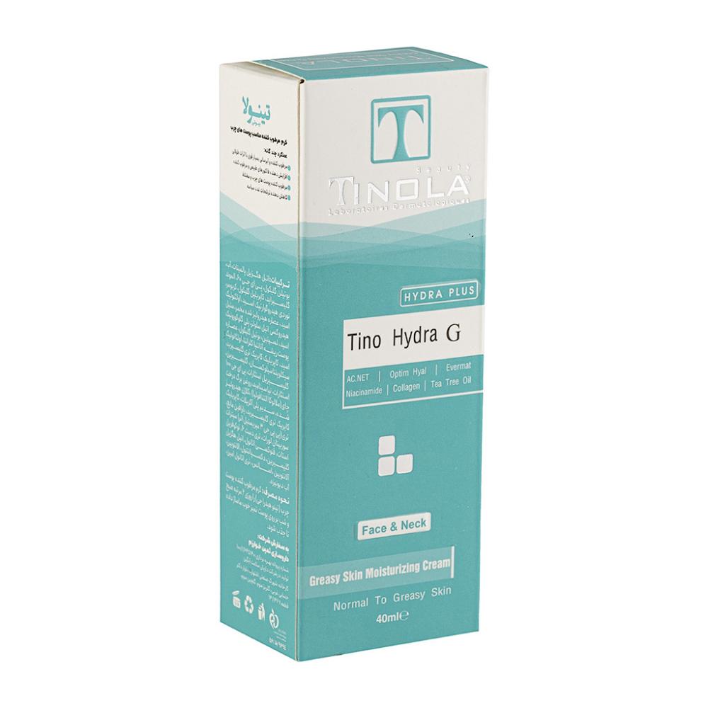 کرم آبرسان تينولا مدل Tino Hydra G مناسب پوست چرب حجم 40 میل - تصویر 1