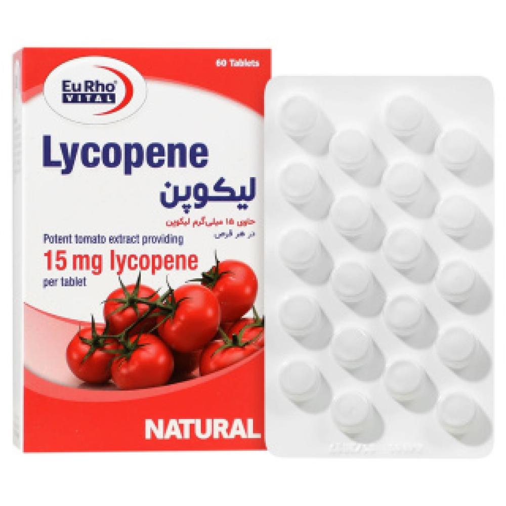 قرص لیکوپن یوروویتال 15 میلی گرم 60 عددی - تصویر 1