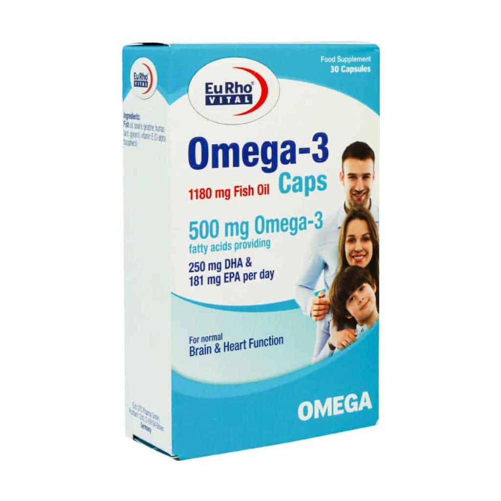کپسول امگا 3 یوروویتال 30 عدد - تصویر 1