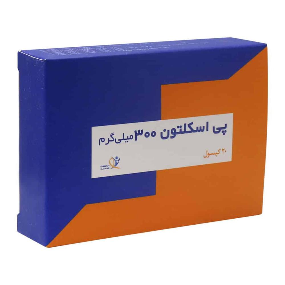 کپسول پی اسکلتون دارو پژوهان 20 عدد - تصویر 1