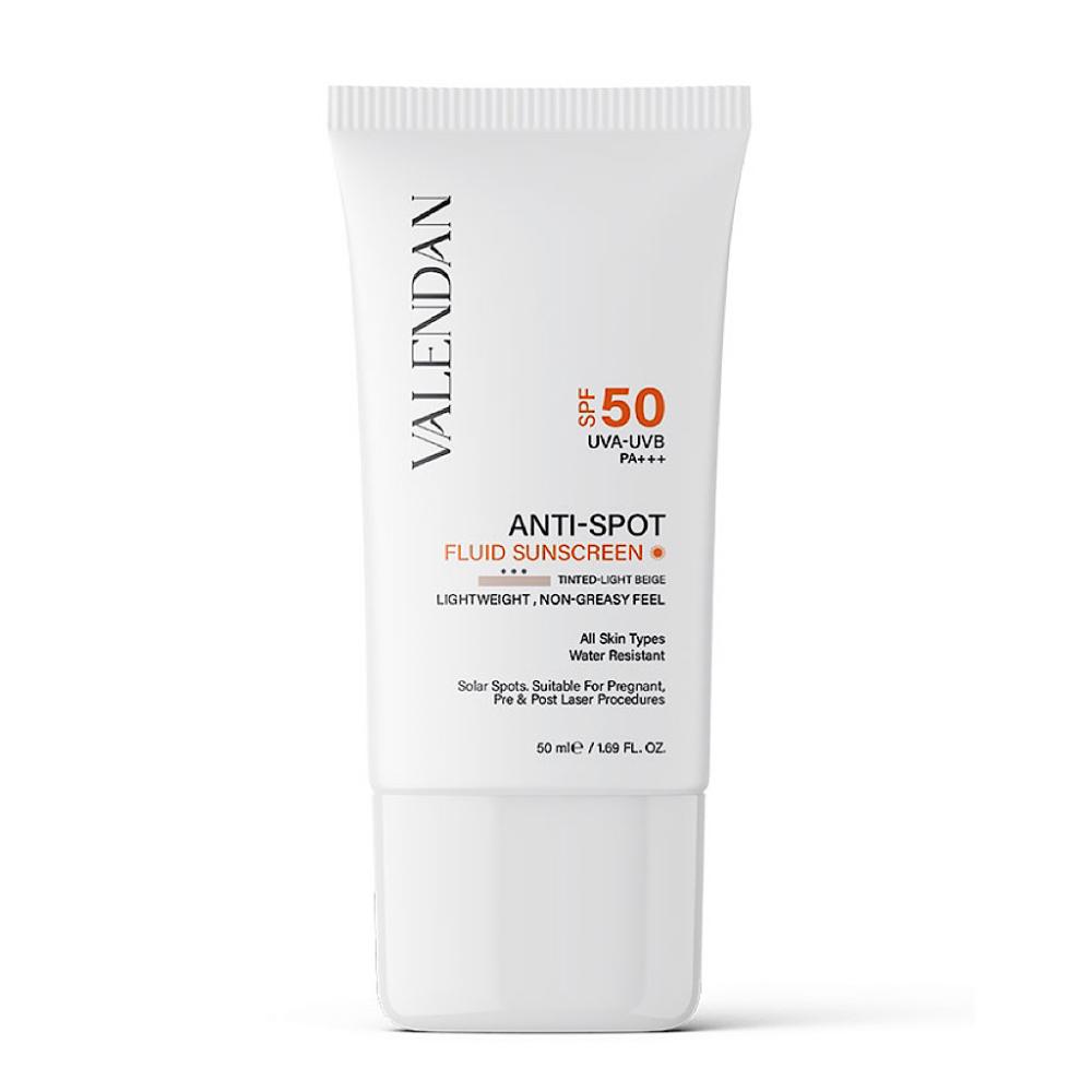 فلوئید ضد آفتاب ضد لک SPF50 ولندان بی رنگ 50 میلی لیتر - تصویر 1