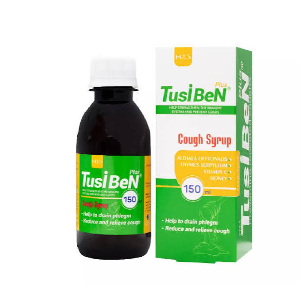 شربت ضد سرفه توسی بن پلاس اچ تی اس - تصویر 1