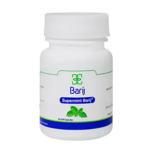 کپسول نرم سوپرمینت 20 میلی گرم باریج اسانس 30 عددی