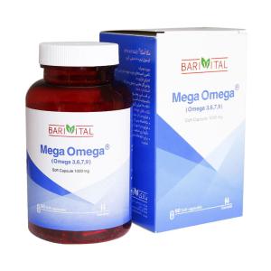 سافت ژل مگا امگا باریویتال (امگا 3، 6، 7 و 9) 30 عدد