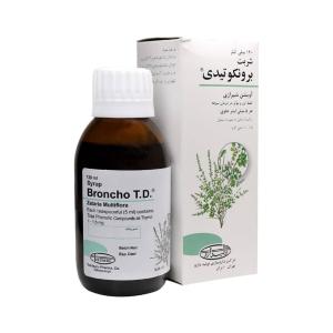 شربت برونکوتیدی تولید دارو 120 میلی لیتر