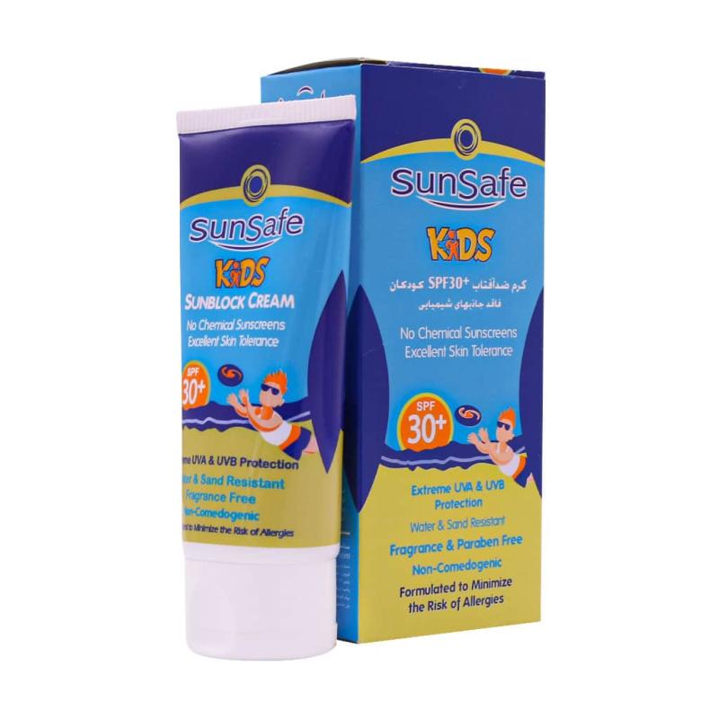 کرم ضد آفتاب کودکان SPF30 سان سیف 50 گرم - تصویر 2